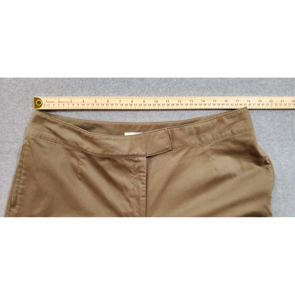 Nike Golf Pants Women's 16 Brown Dri-Fit Stretch‎ Performance Zipper Pockets - Picture 3 of 10